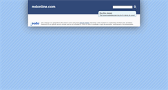 Desktop Screenshot of mdonline.com