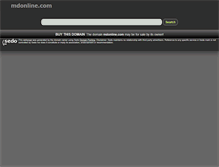 Tablet Screenshot of mdonline.com